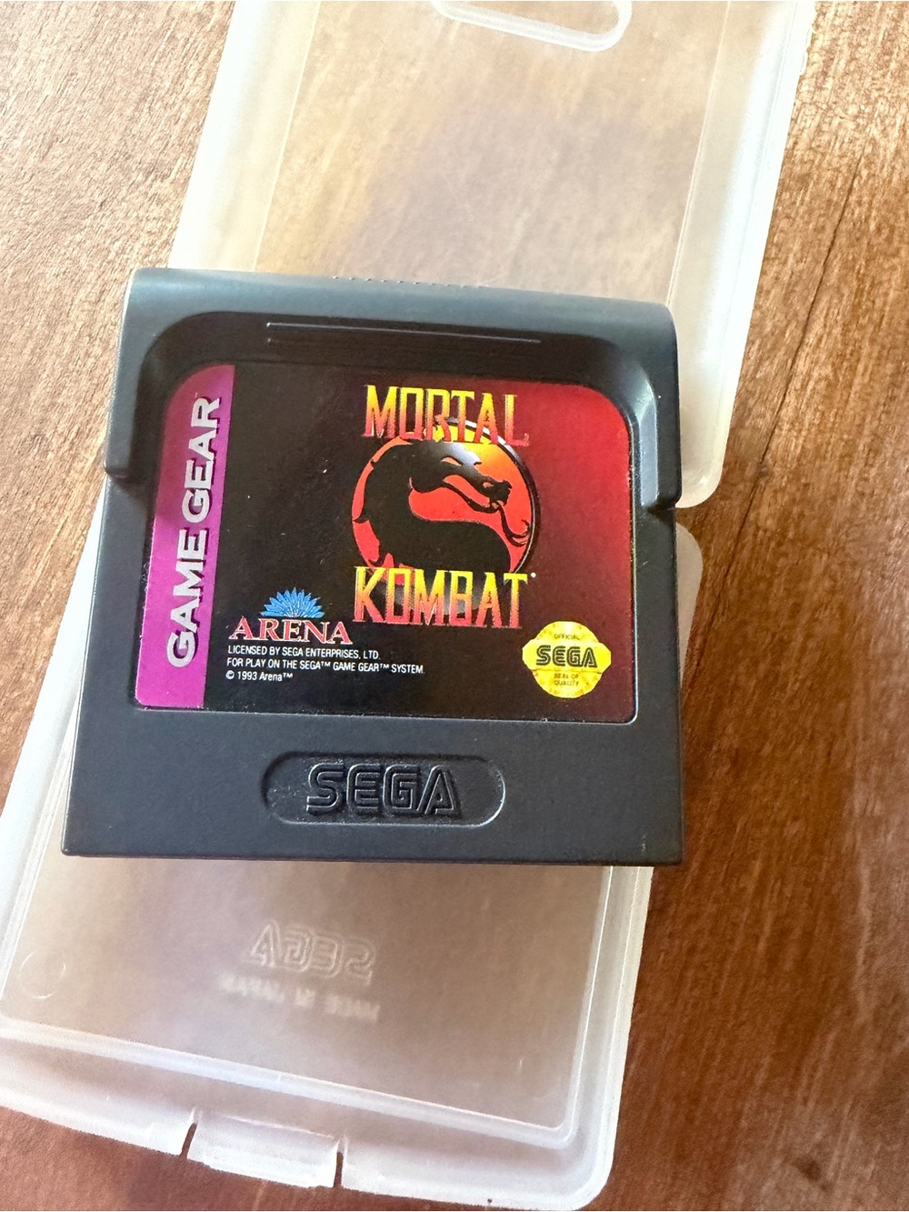 Mortal Kombat Game gear for Sega system